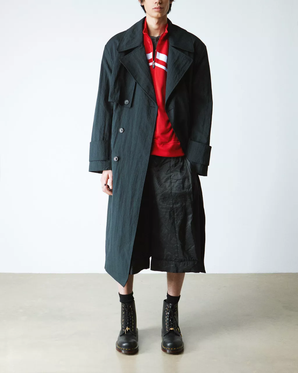 DR MARTENS 1460 Year of the Snake Leather Lace Up Boots