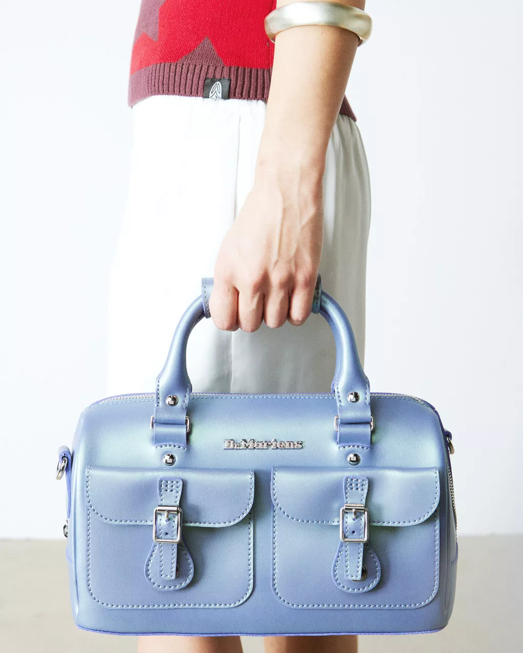 DR MARTENS Iridescent Top Handle Bag