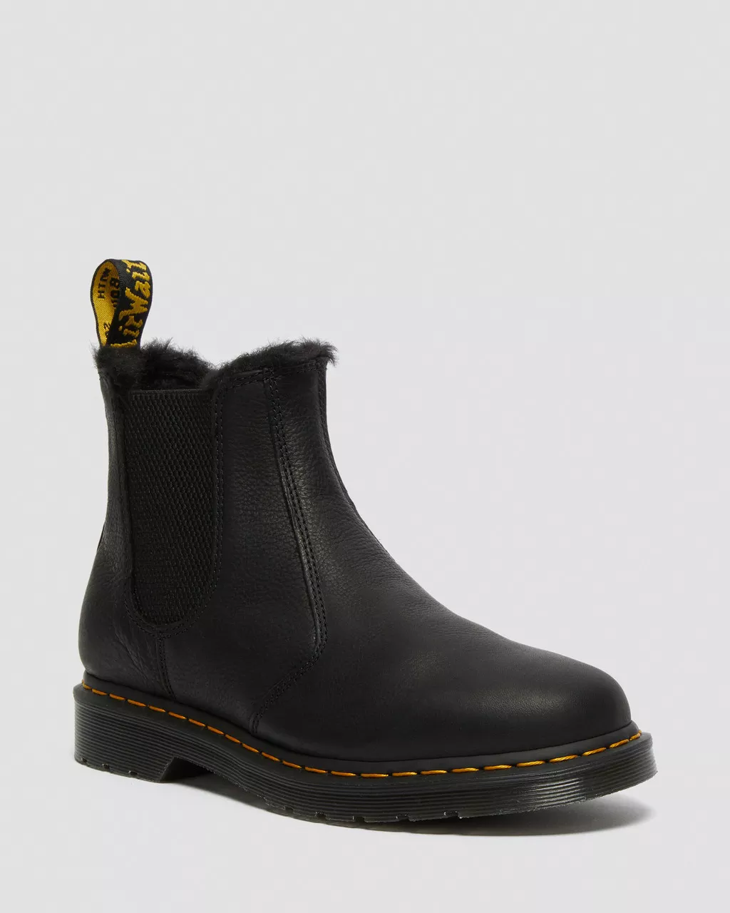 DR MARTENS 2976 Faux Fur Lined Chelsea Boots