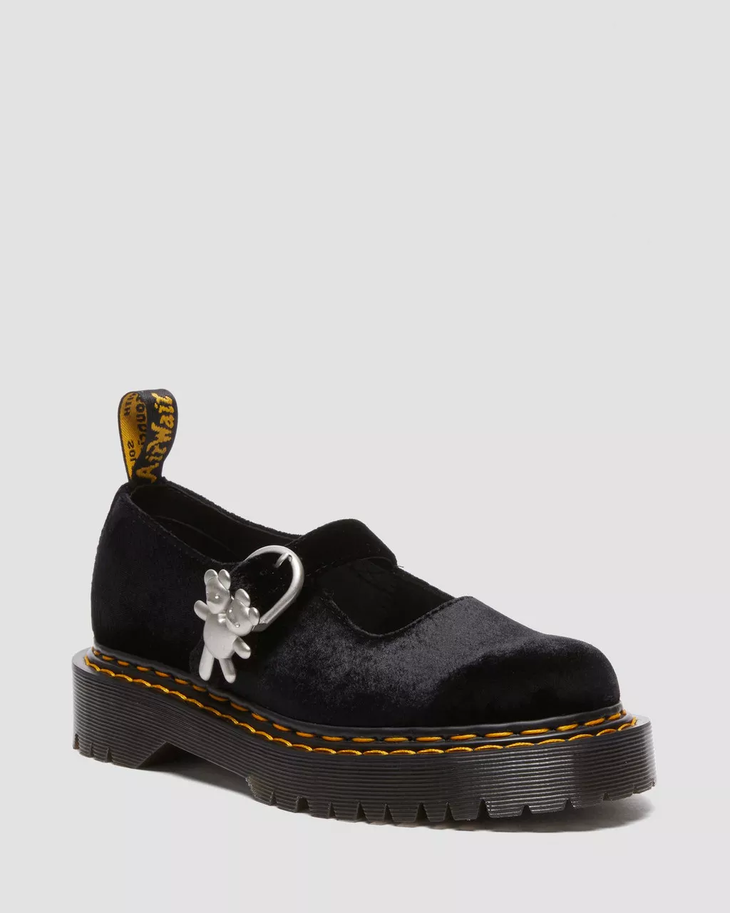DR MARTENS ADDINA BEX HEAVEN BY MARC JACOBS VELVET SHOES