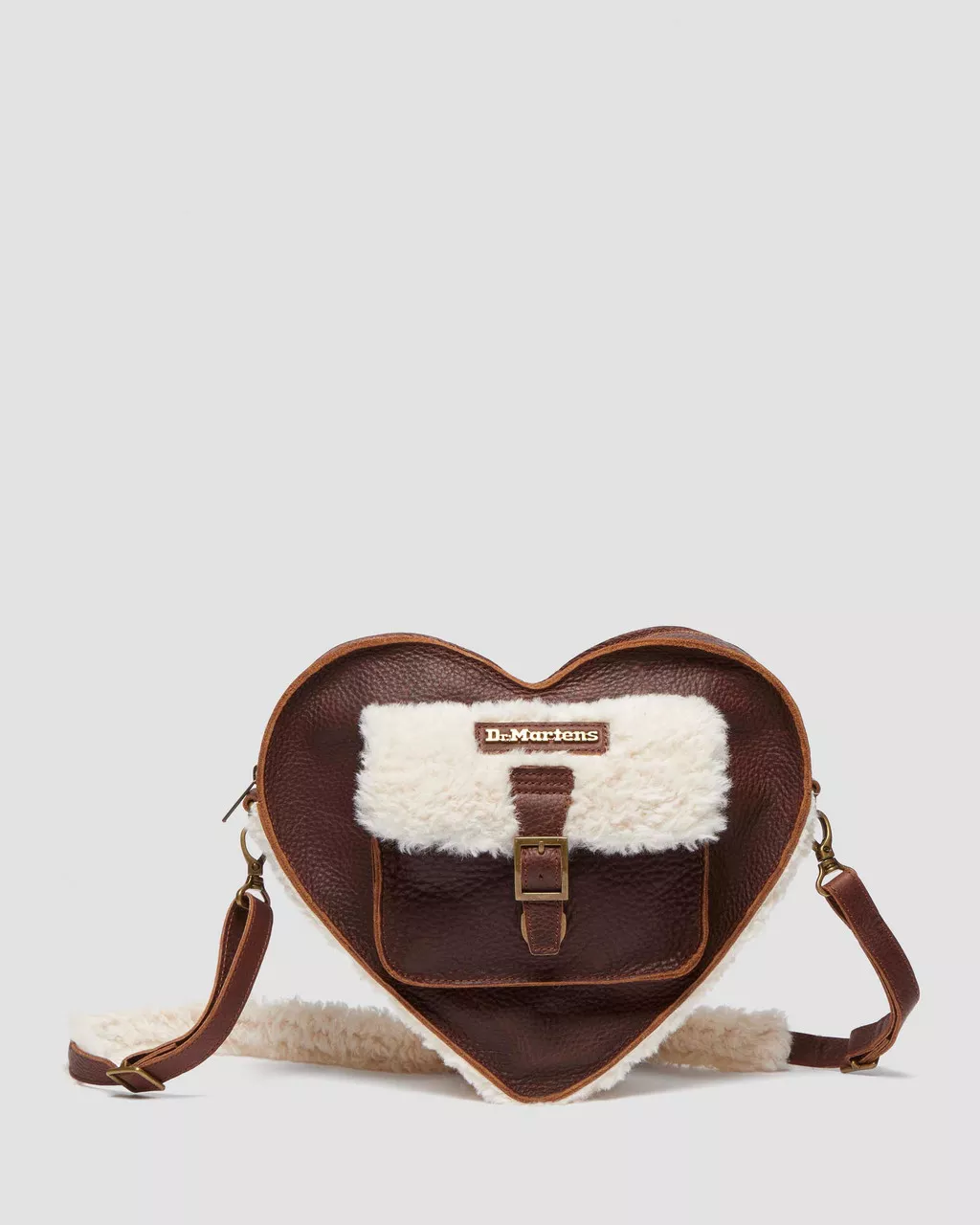 DR MARTENS Ambassador Leather Heart Shaped Bag