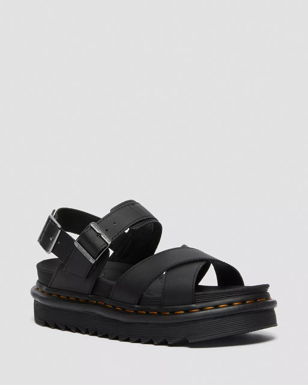 DR MARTENS Voss II Hydro Leather Strap Sandals