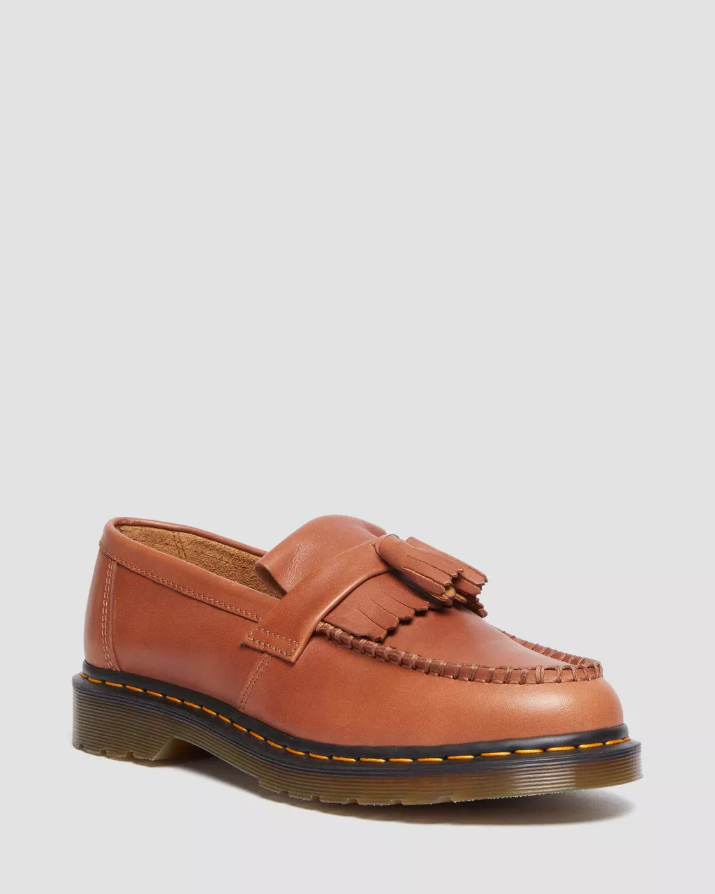 DR MARTENS Adrian Carrara Leather Tassel Loafers