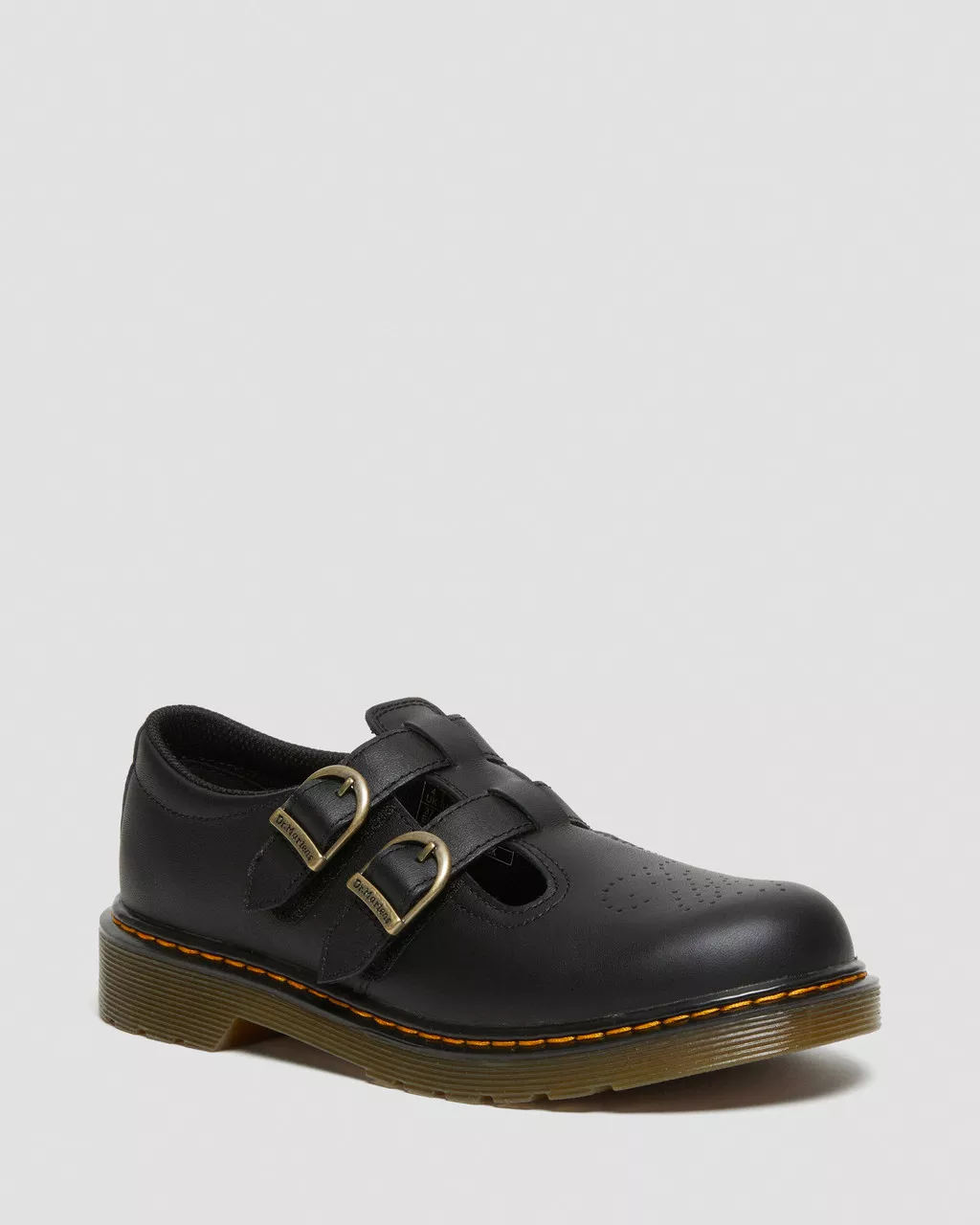 DR MARTENS Youth 8065 Softy T Leather Mary Jane Shoes