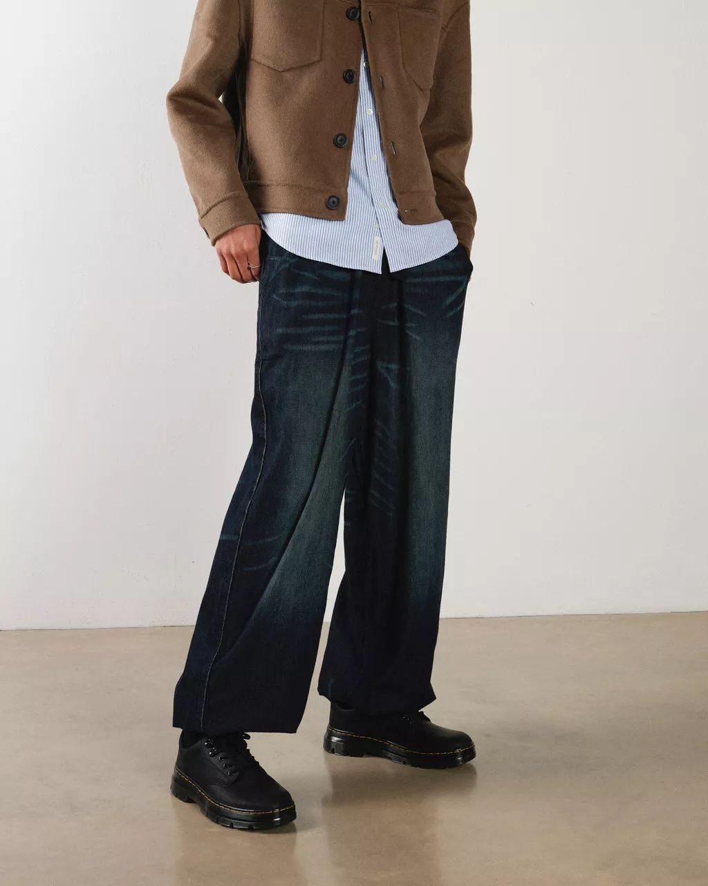 DR MARTENS Reeder Wyoming Leather Utility Shoes