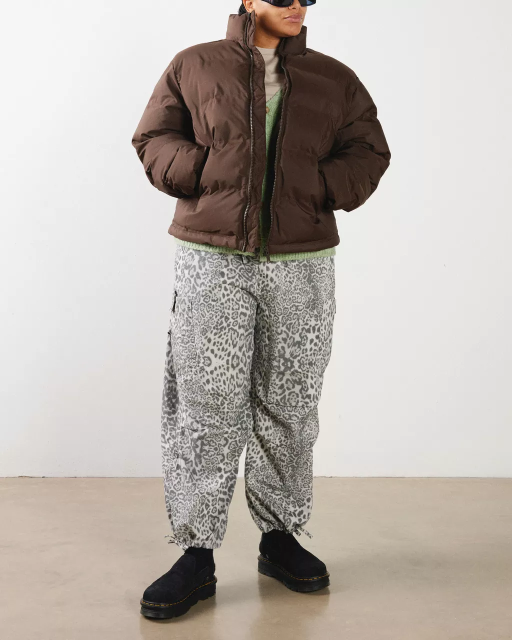 DR MARTENS Zebzag Suede Casual Slingback Platform Mules