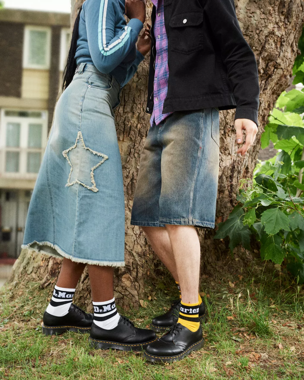 DR MARTENS Athletic Logo 3-Pack Cotton Blend Socks