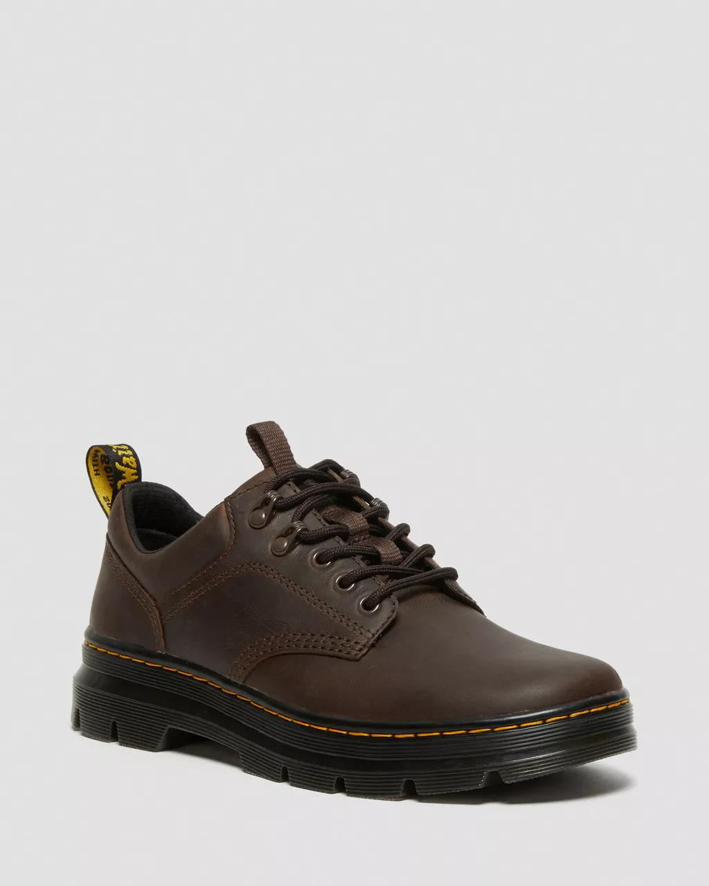 DR MARTENS Reeder Crazy Horse Leather Utility Shoes