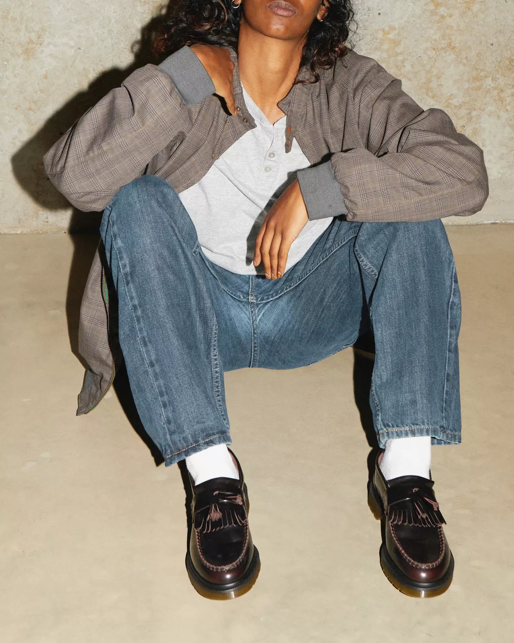 DR MARTENS Adrian Arcadia Leather Tassel Loafers