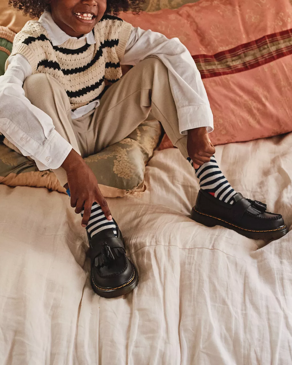 DR MARTENS Junior Adrian Leather Loafers