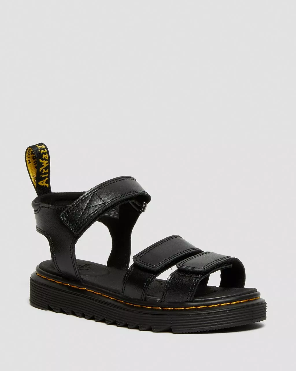DR MARTENS Junior Klaire Leather Strap Sandals
