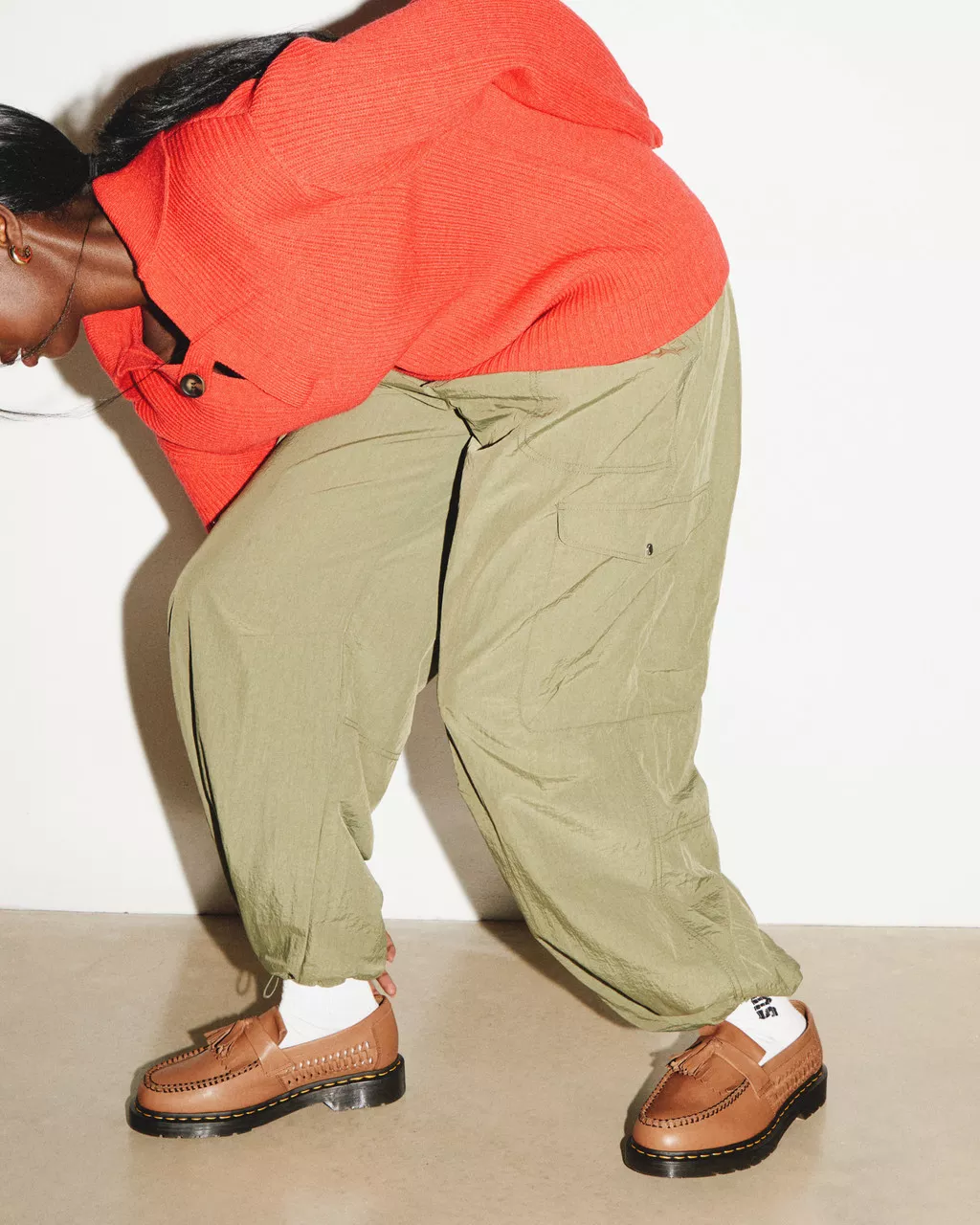 DR MARTENS Adrian Woven Leather Tassel Loafers