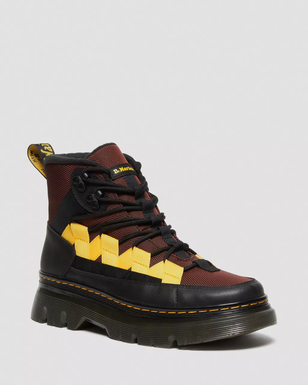 DR MARTENS Boury Contrast Utility Boots