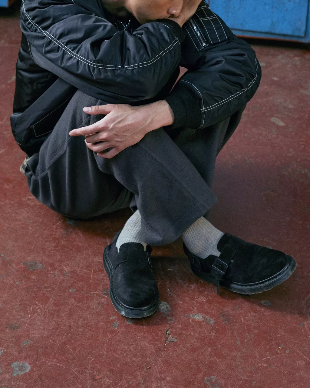 DR MARTENS Jorge Made In England Suede Mules