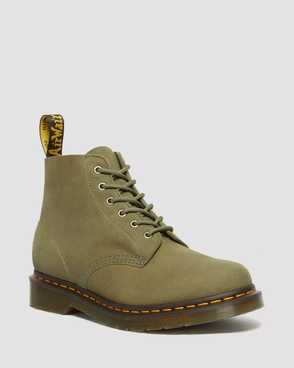 DR MARTENS 101 Tumbled Nubuck Leather Ankle Boots