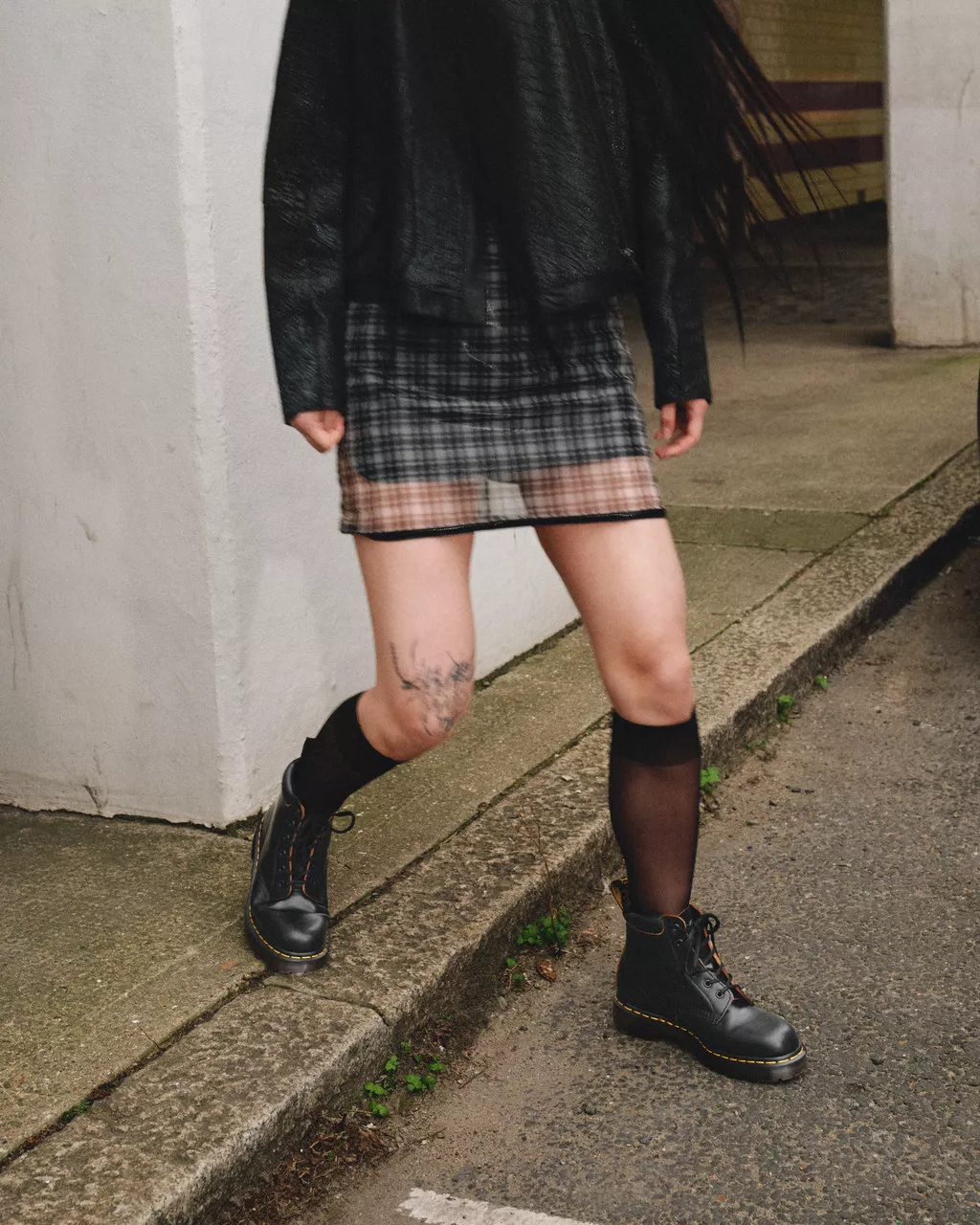 DR MARTENS 939 Vintage Smooth Leather Ankle Boots