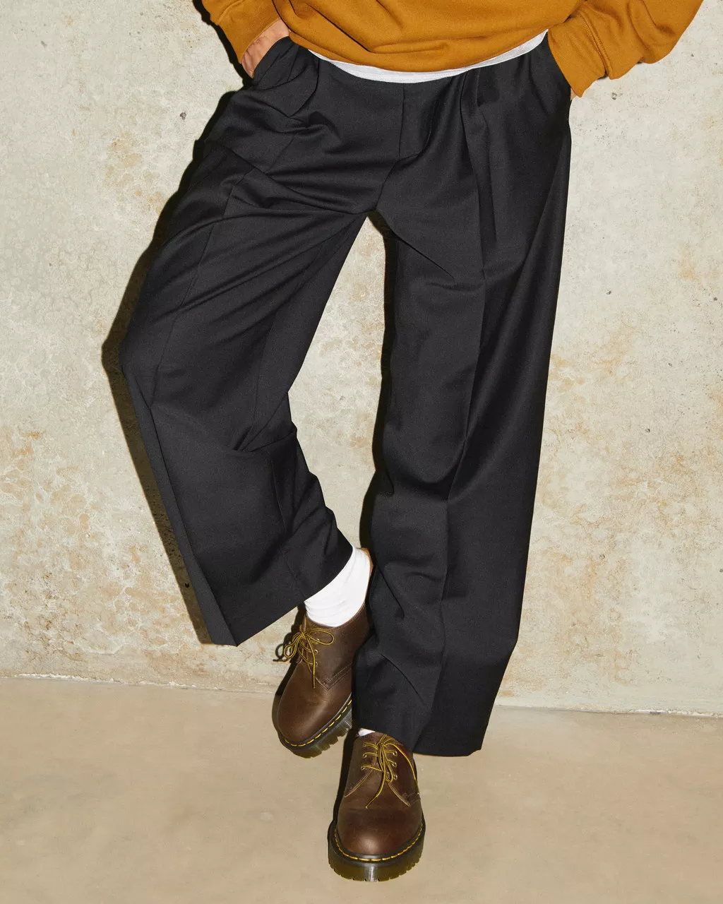 DR MARTENS 1461 Bex Crazy Horse Leather Oxford Shoes