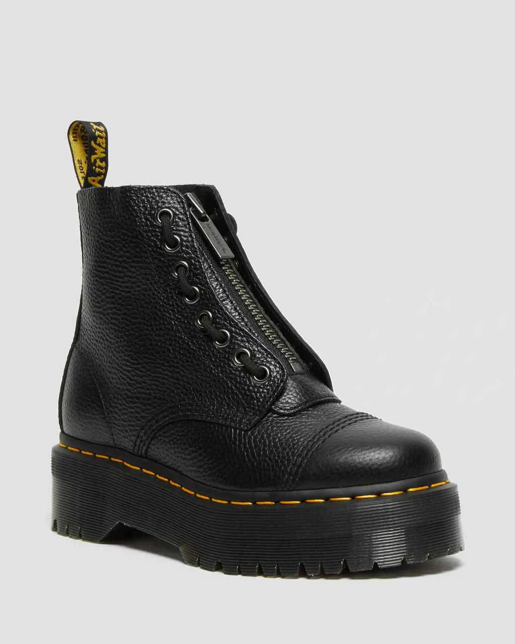 DR MARTENS Sinclair Milled Nappa Leather Platform Boots