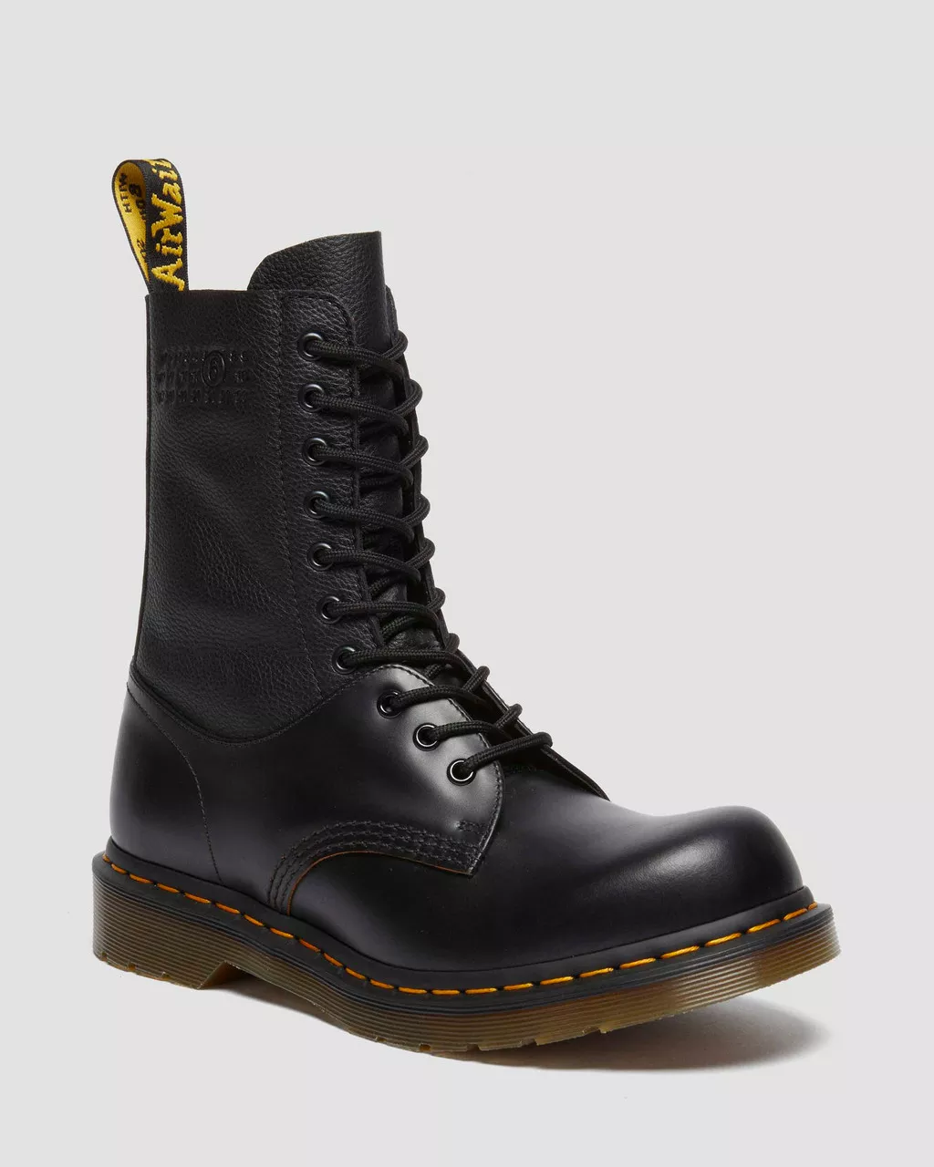DR MARTENS 1490 / 1461 MM6 Leather Lace Up Boots