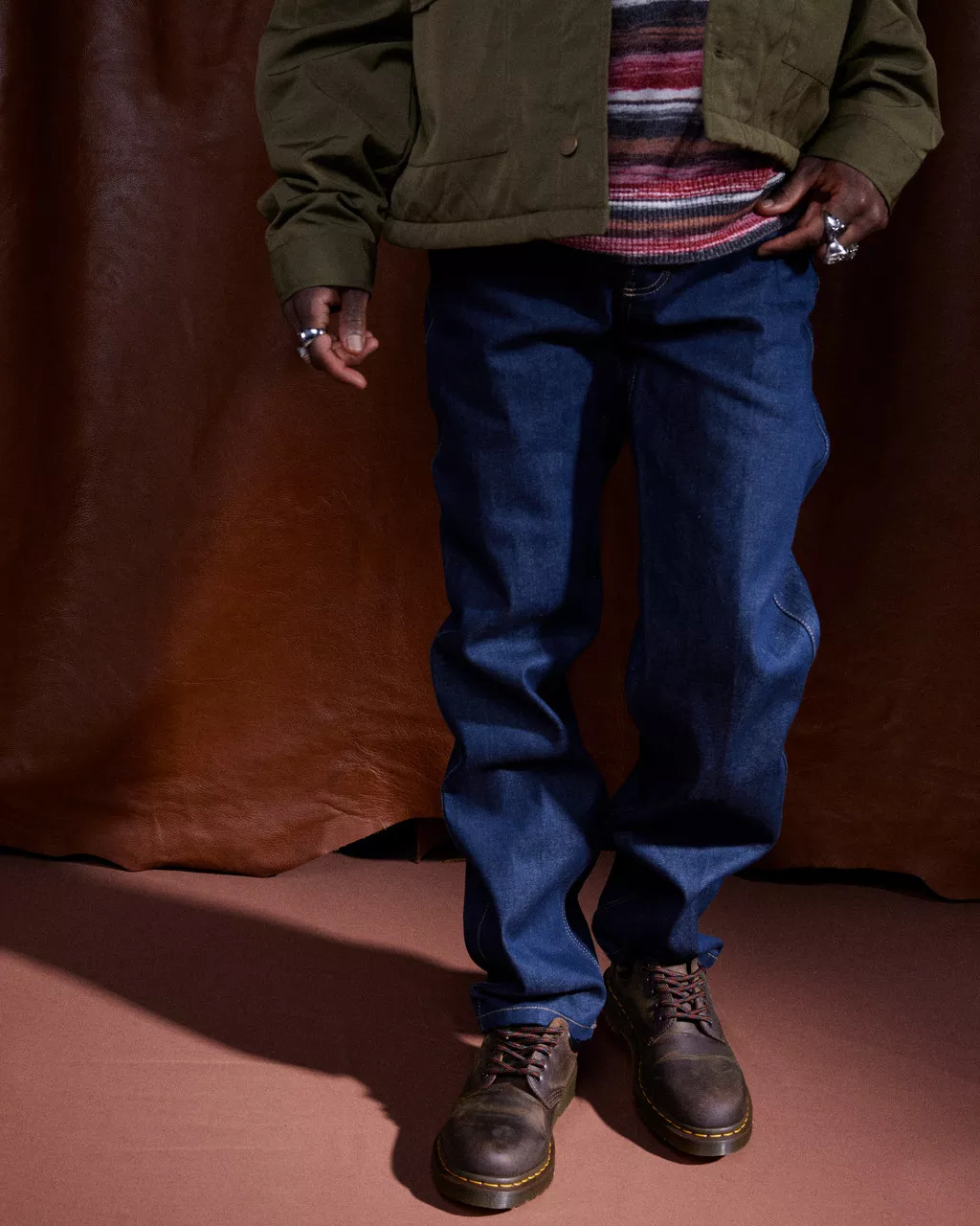 DR MARTENS 8053 Crazy Horse Leather Casual Shoes