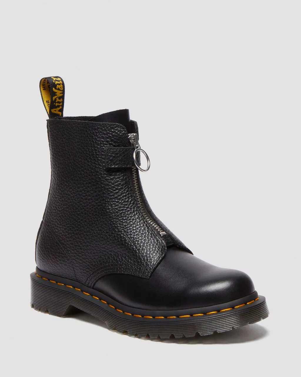 DR MARTENS 1460 Pascal Front Zip Leather Boots