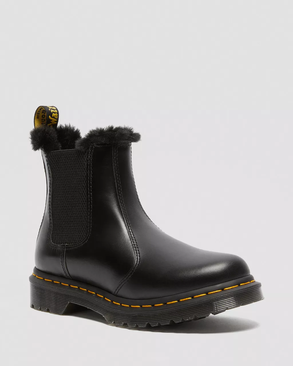 DR MARTENS 2976 Leonore Faux Fur Lined Chelsea Boots
