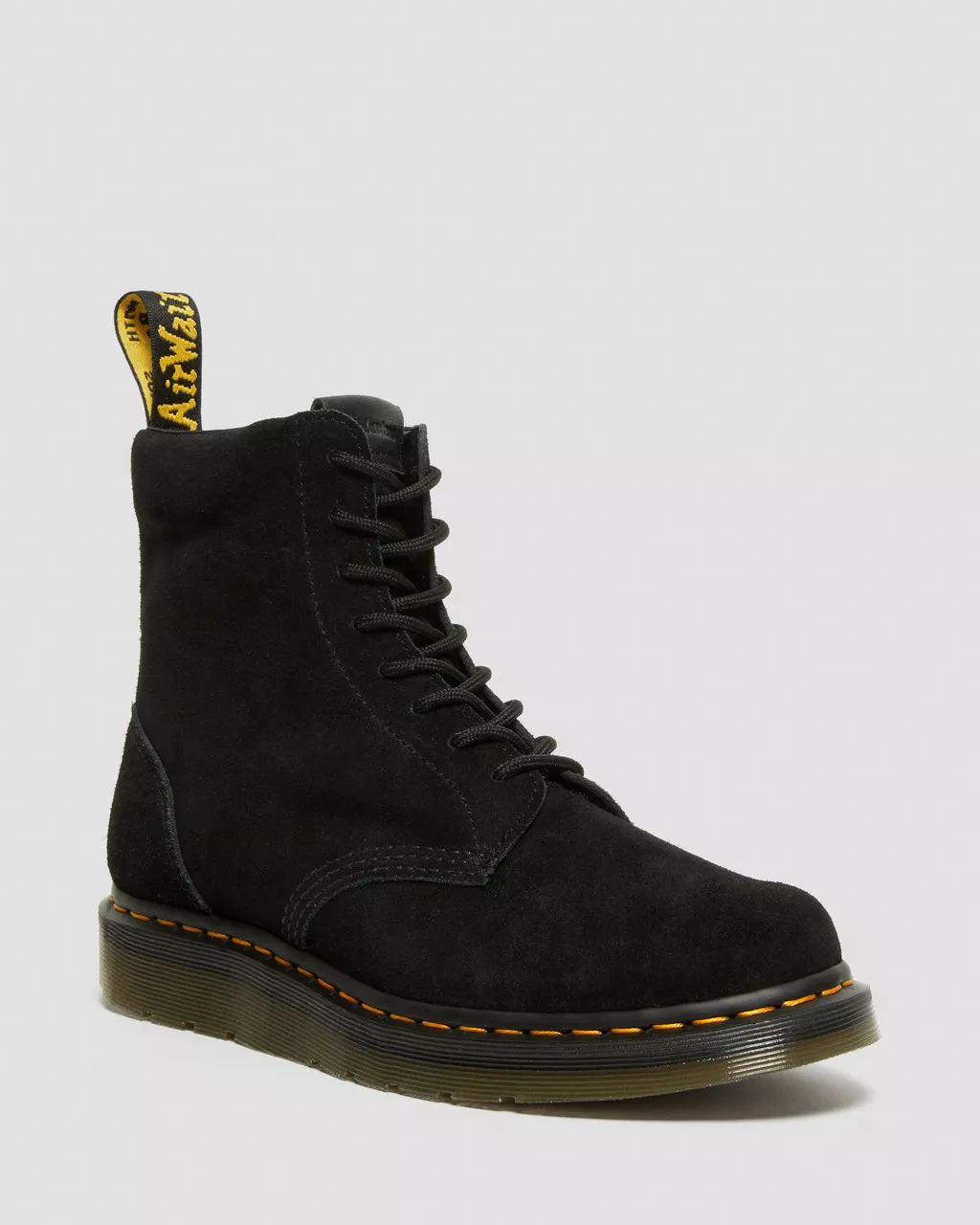 DR MARTENS Berman Suede Leather Boots