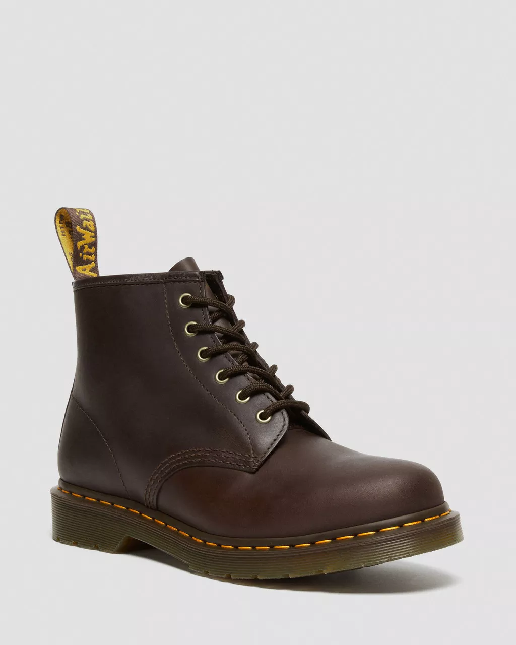 DR MARTENS 101 Crazy Horse Leather Ankle Boots