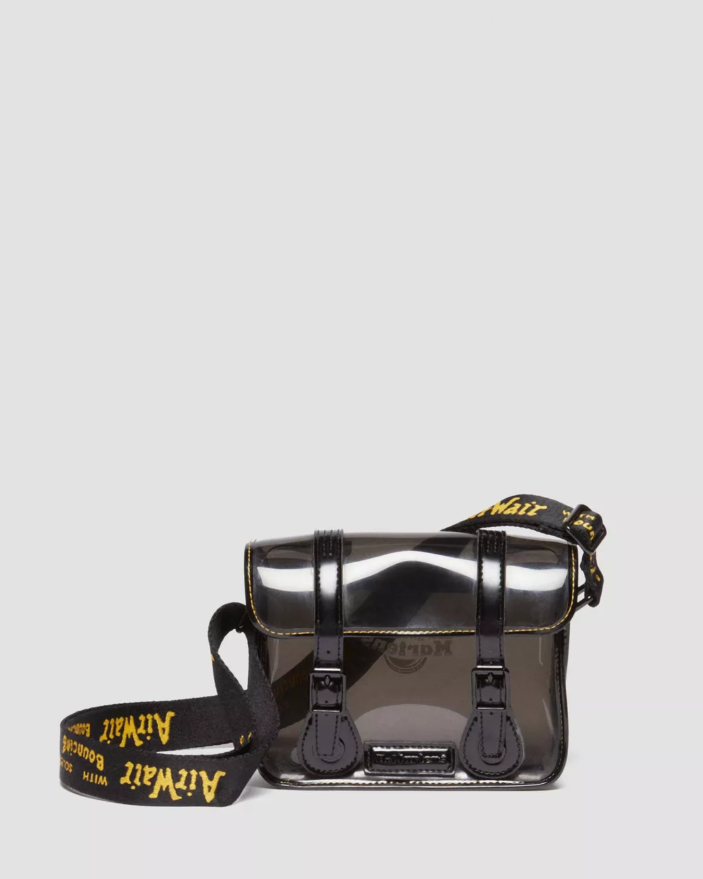 DR MARTENS 7 Inch Clear PU Satchel