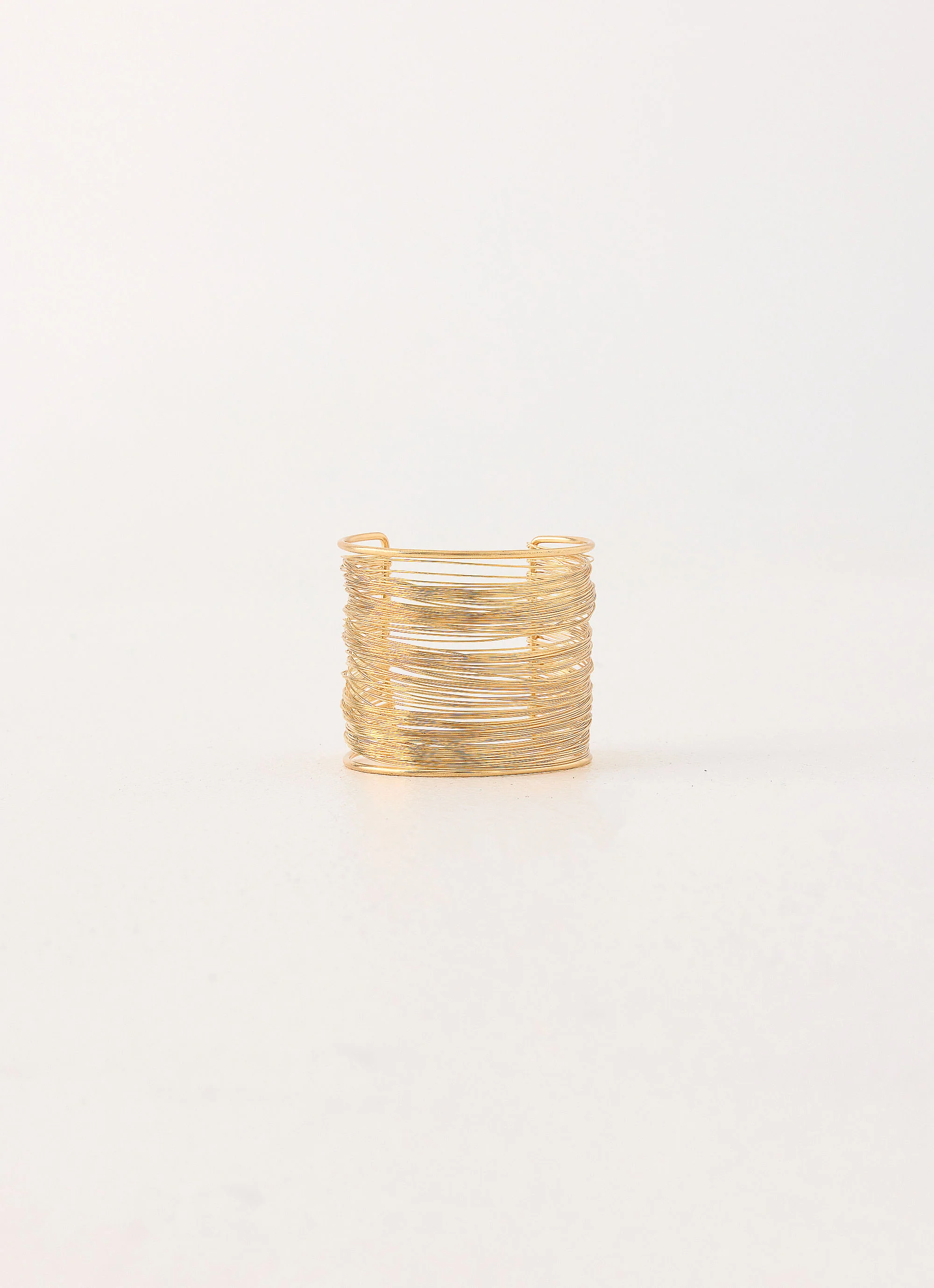 Golden Blur Arm Cuff - Gold