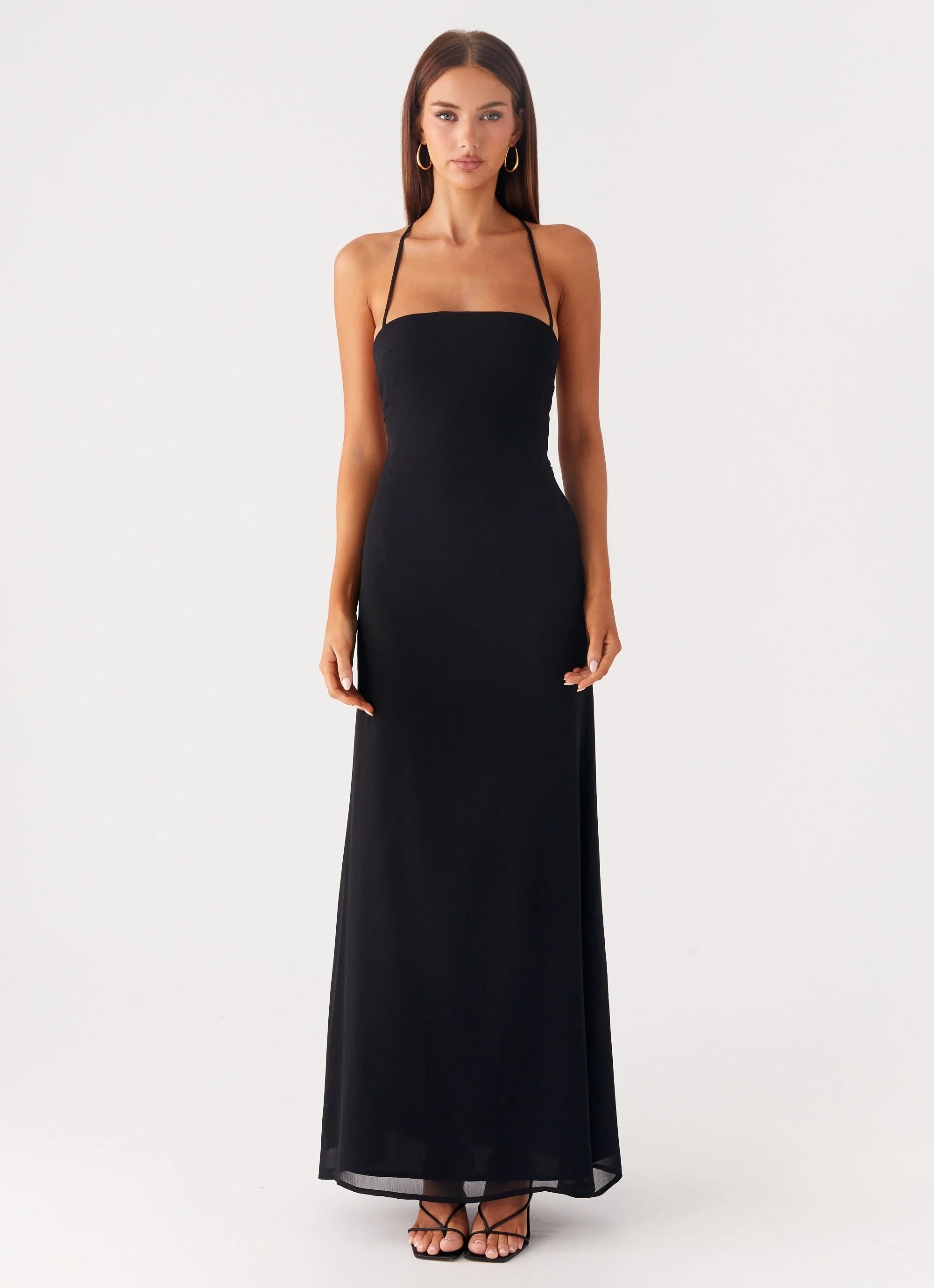 Peggy Maxi Dress - Black