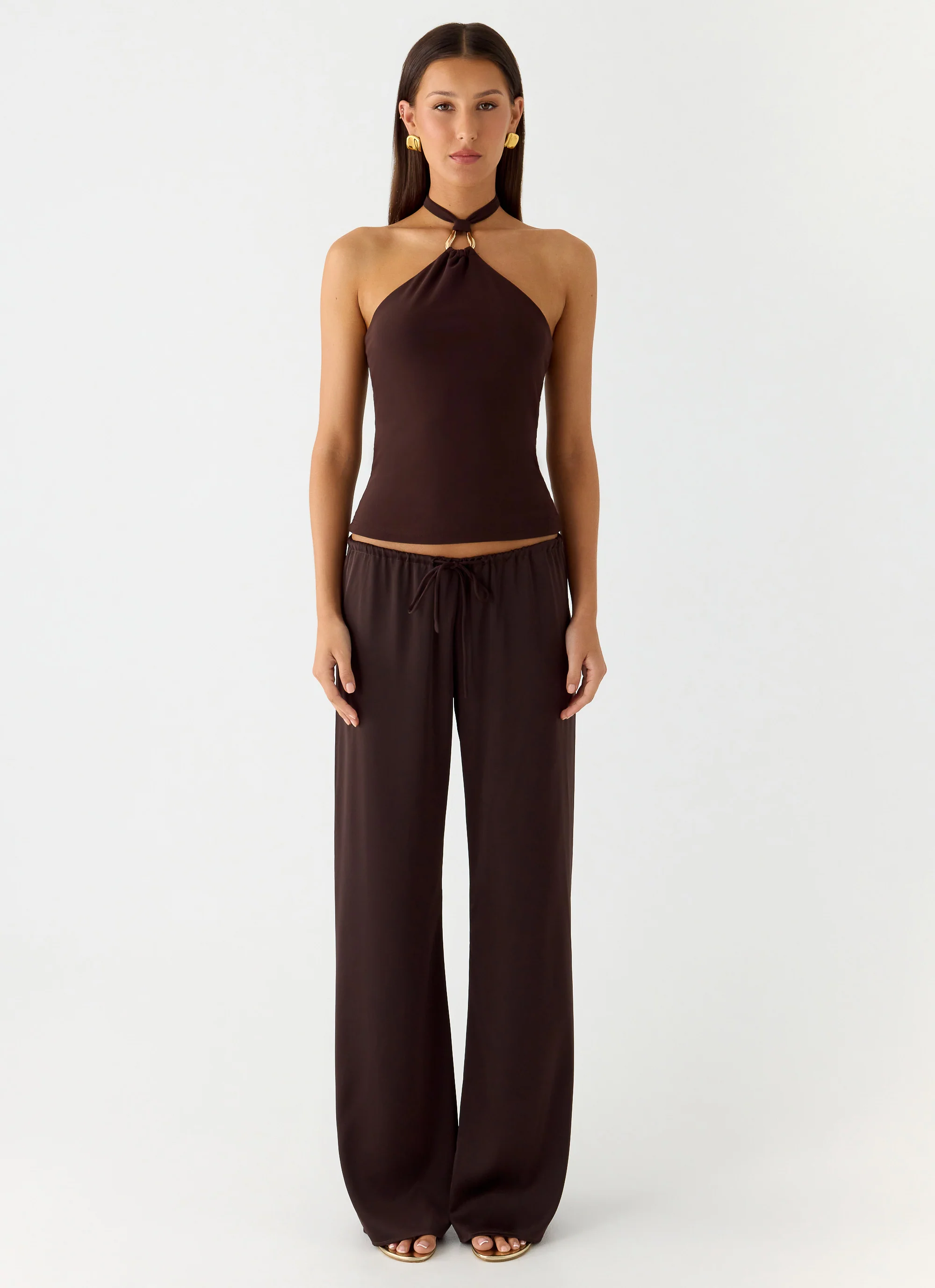 Henrietta Top - Chocolate