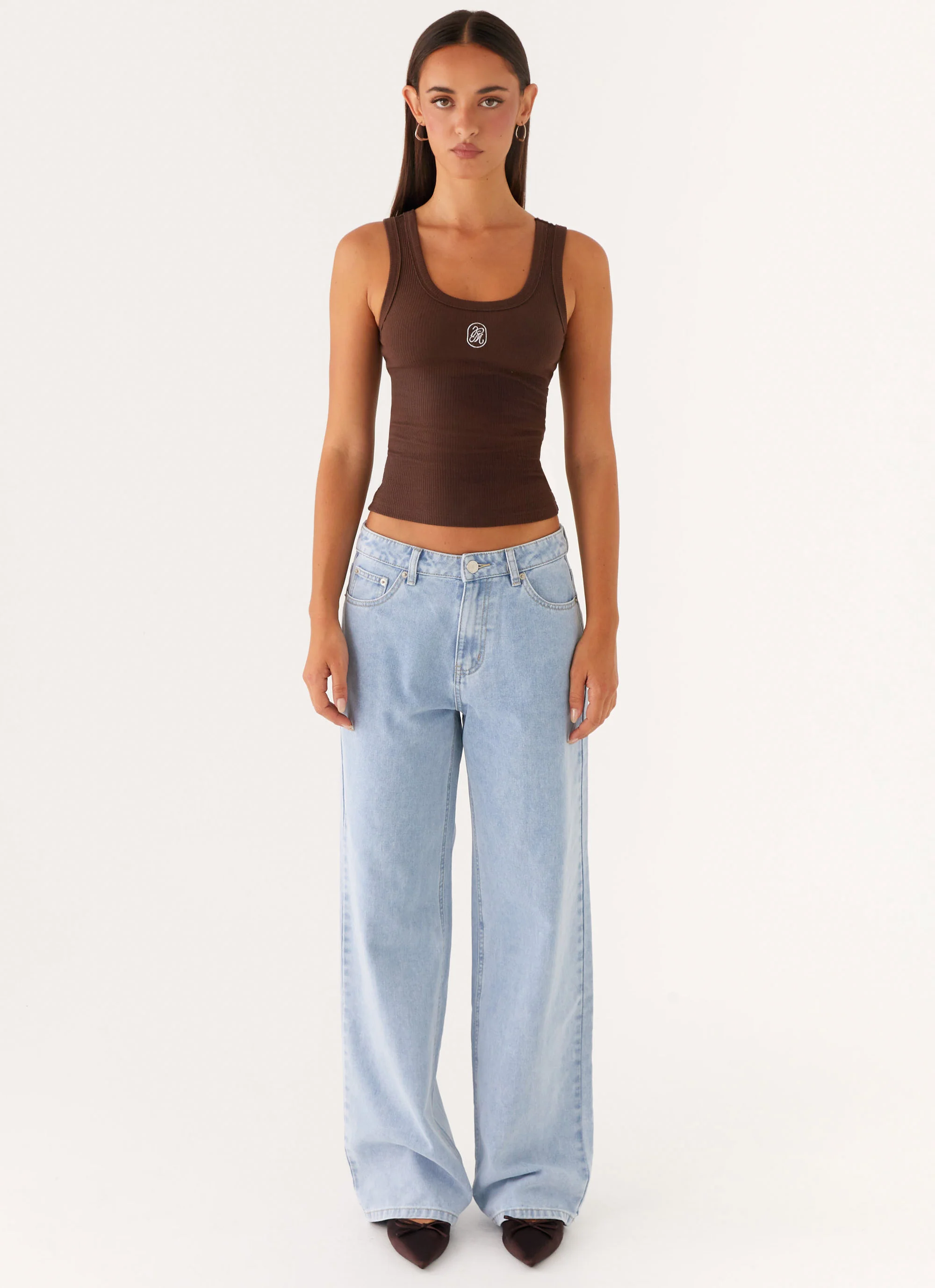 Signature Tank Top - Chocolate