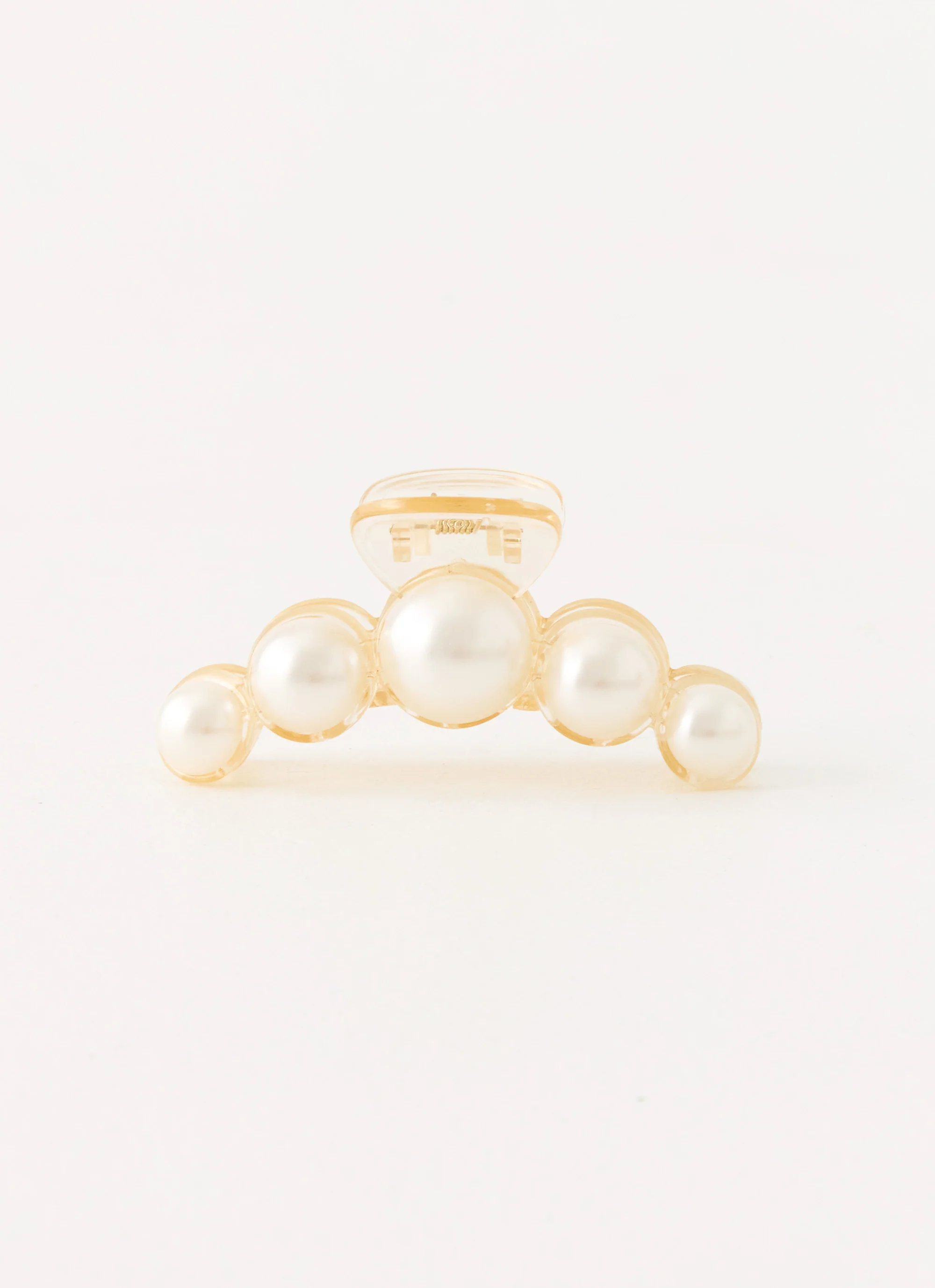 Oyster Club Claw Clip - Pearl