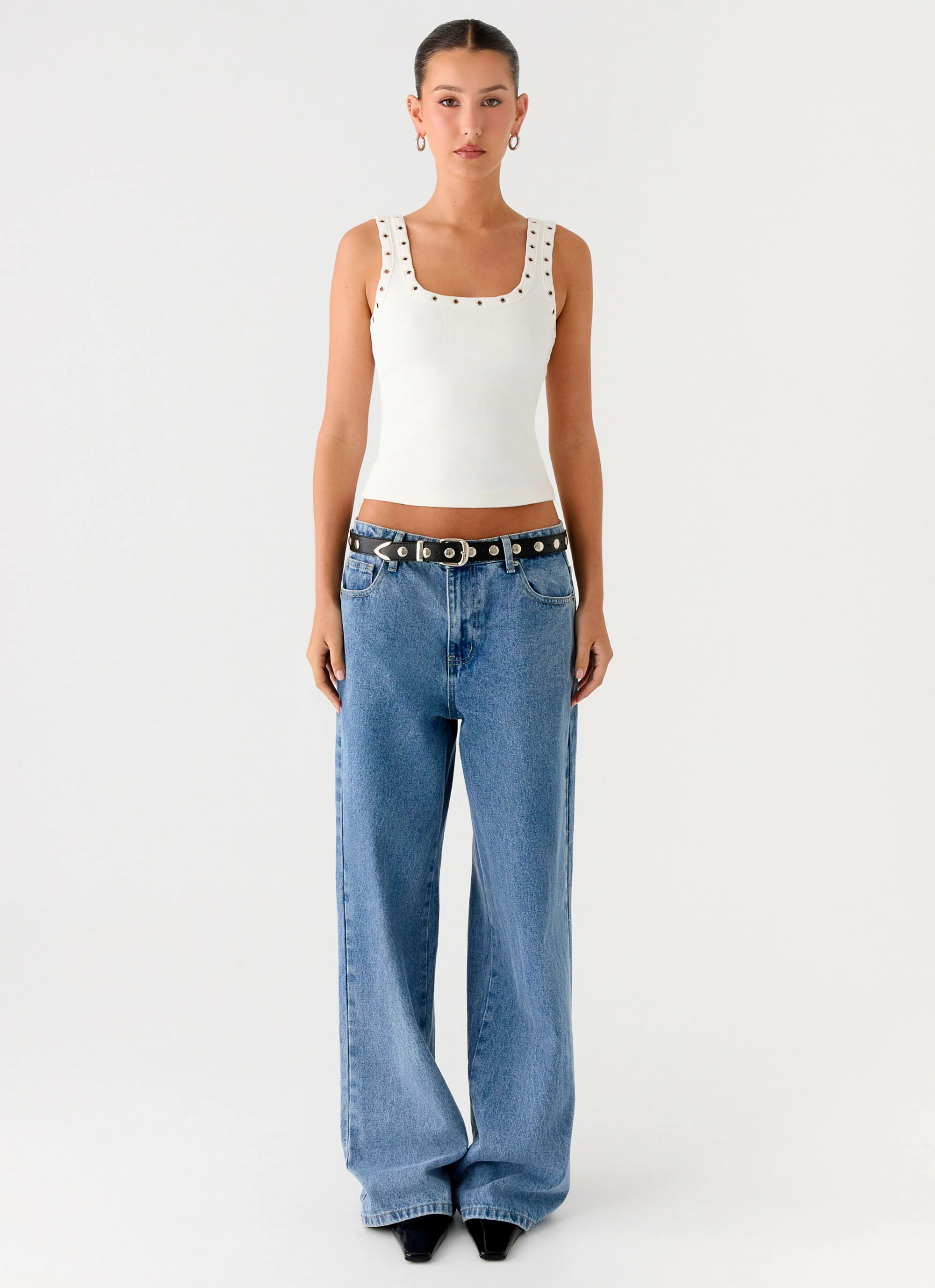 On The List Belt - Black