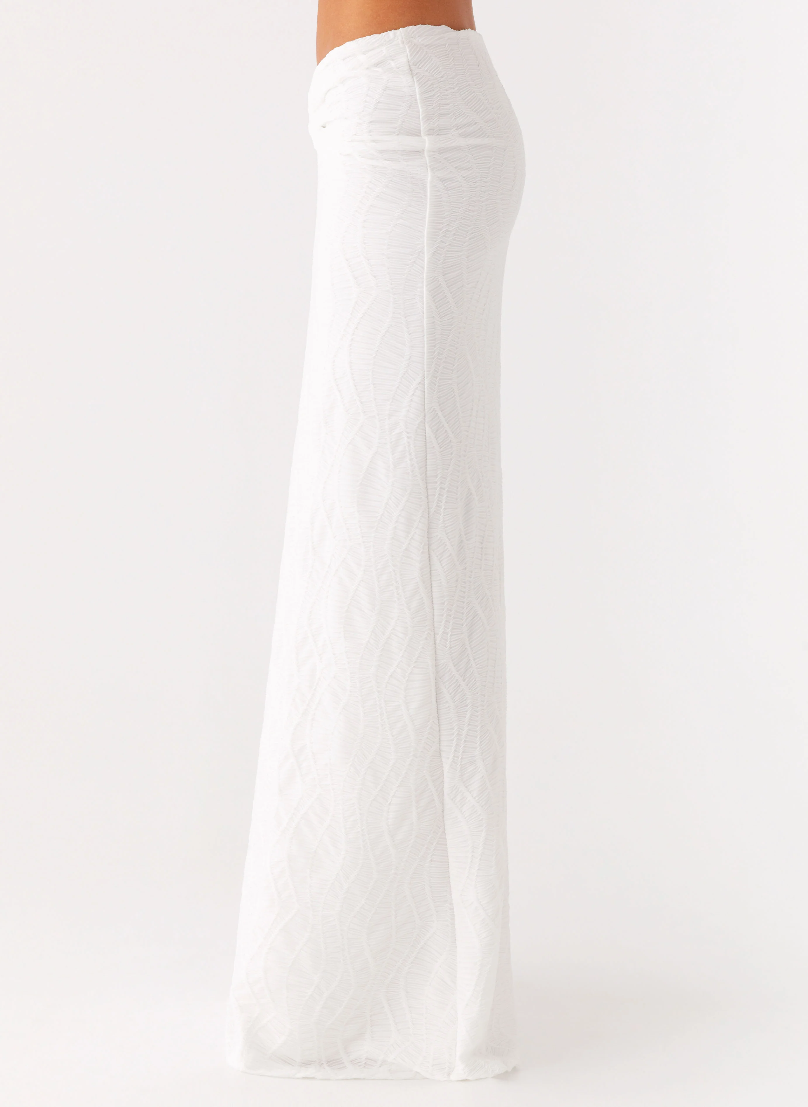 Briene Maxi Skirt - White