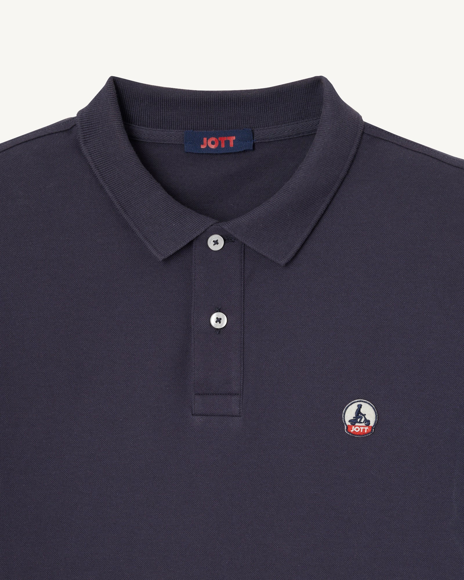 Polo shirt in organic cotton Marine Marbella