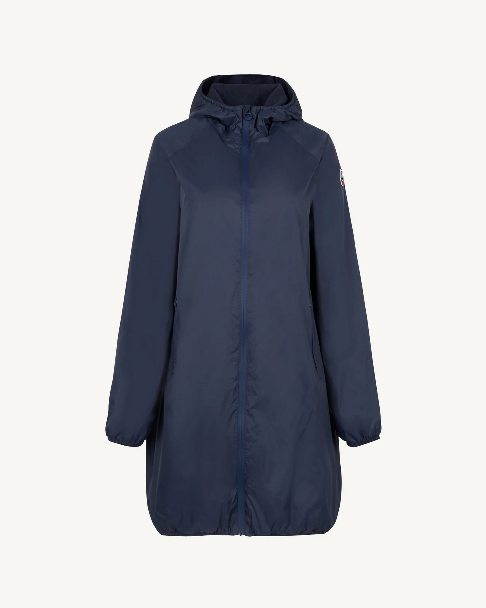 Marine Glendale Polar fleece-lined long raincoat