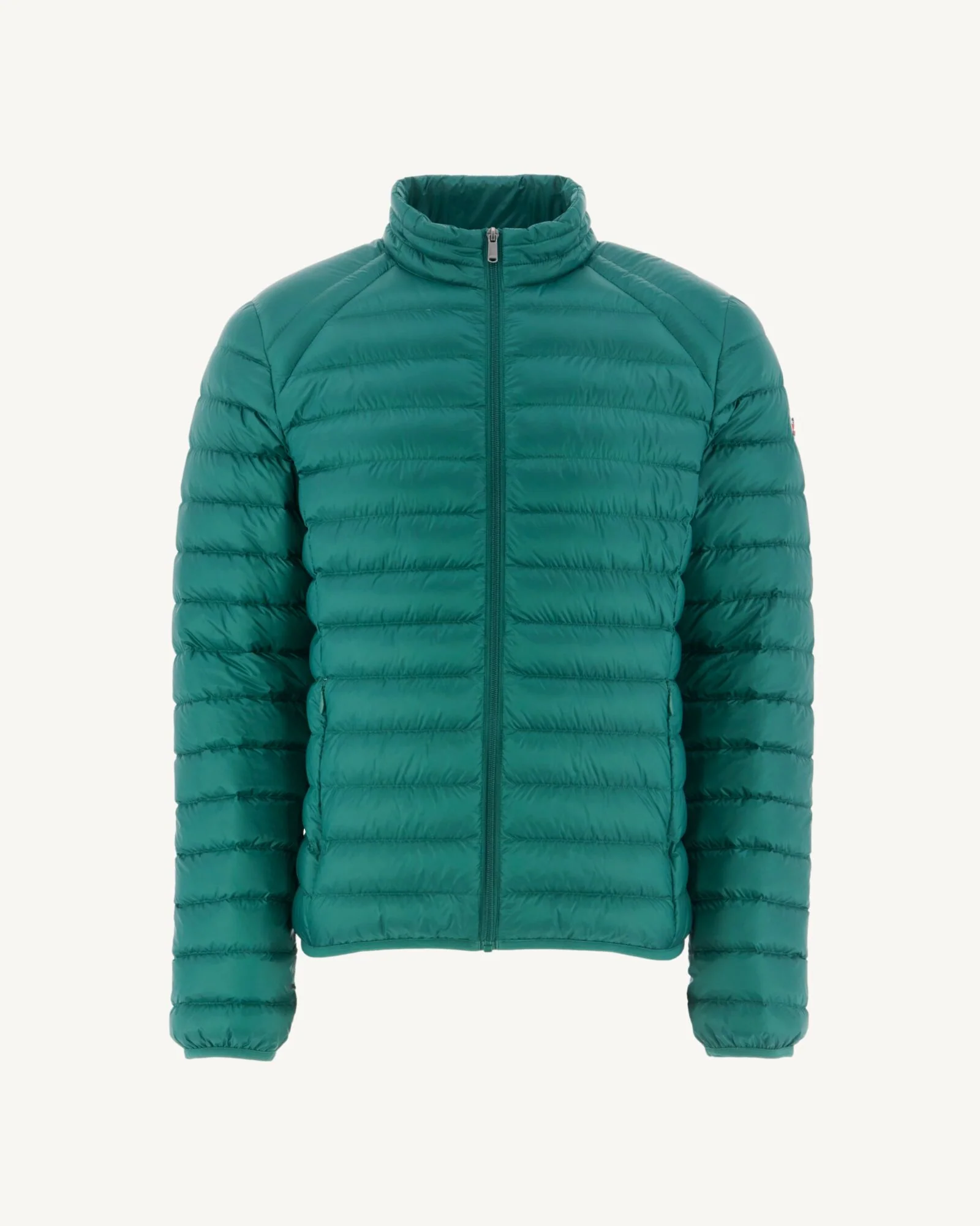 Down jacket light Dark green Matt