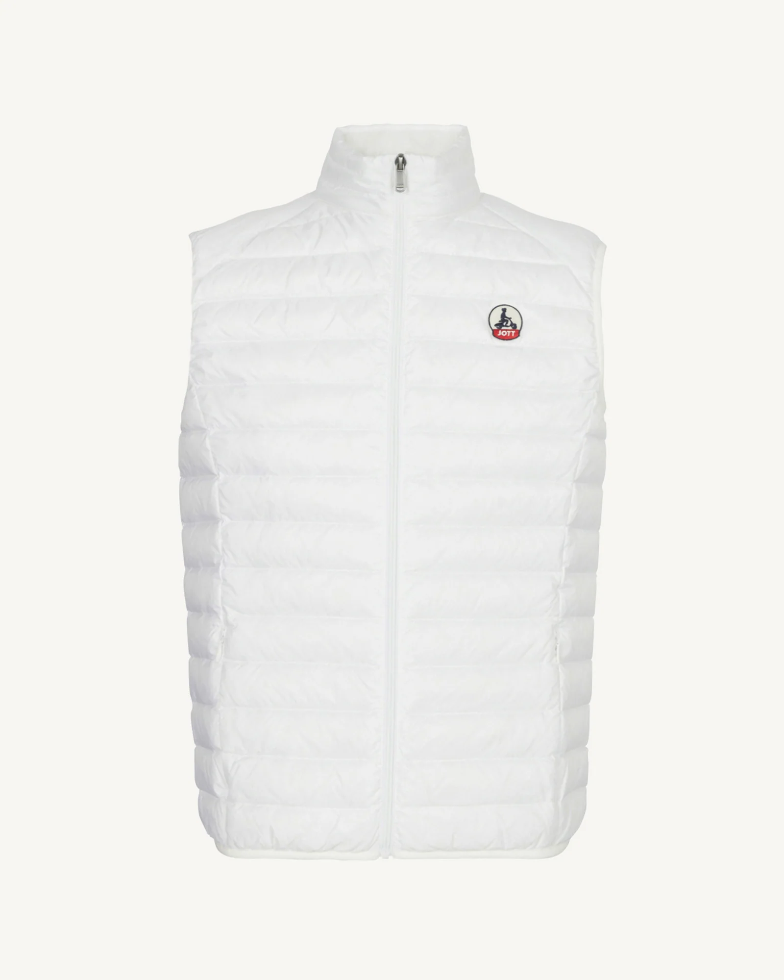 Sleeveless padded jacket White Tom