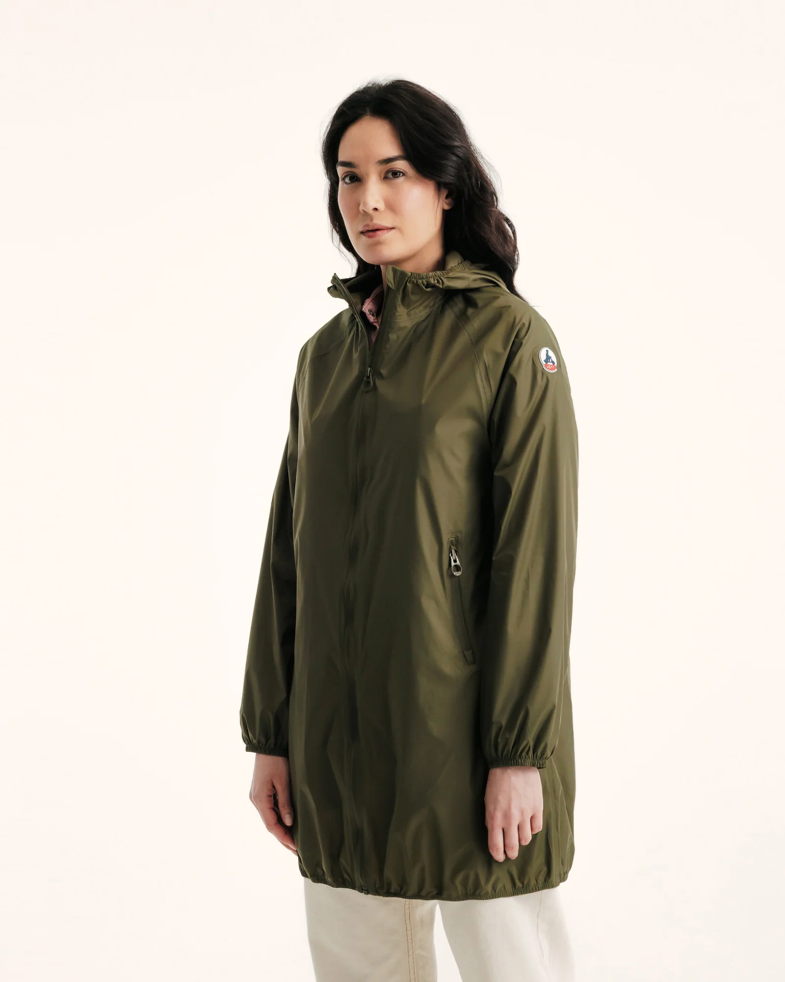 Army Glendale long hooded raincoat