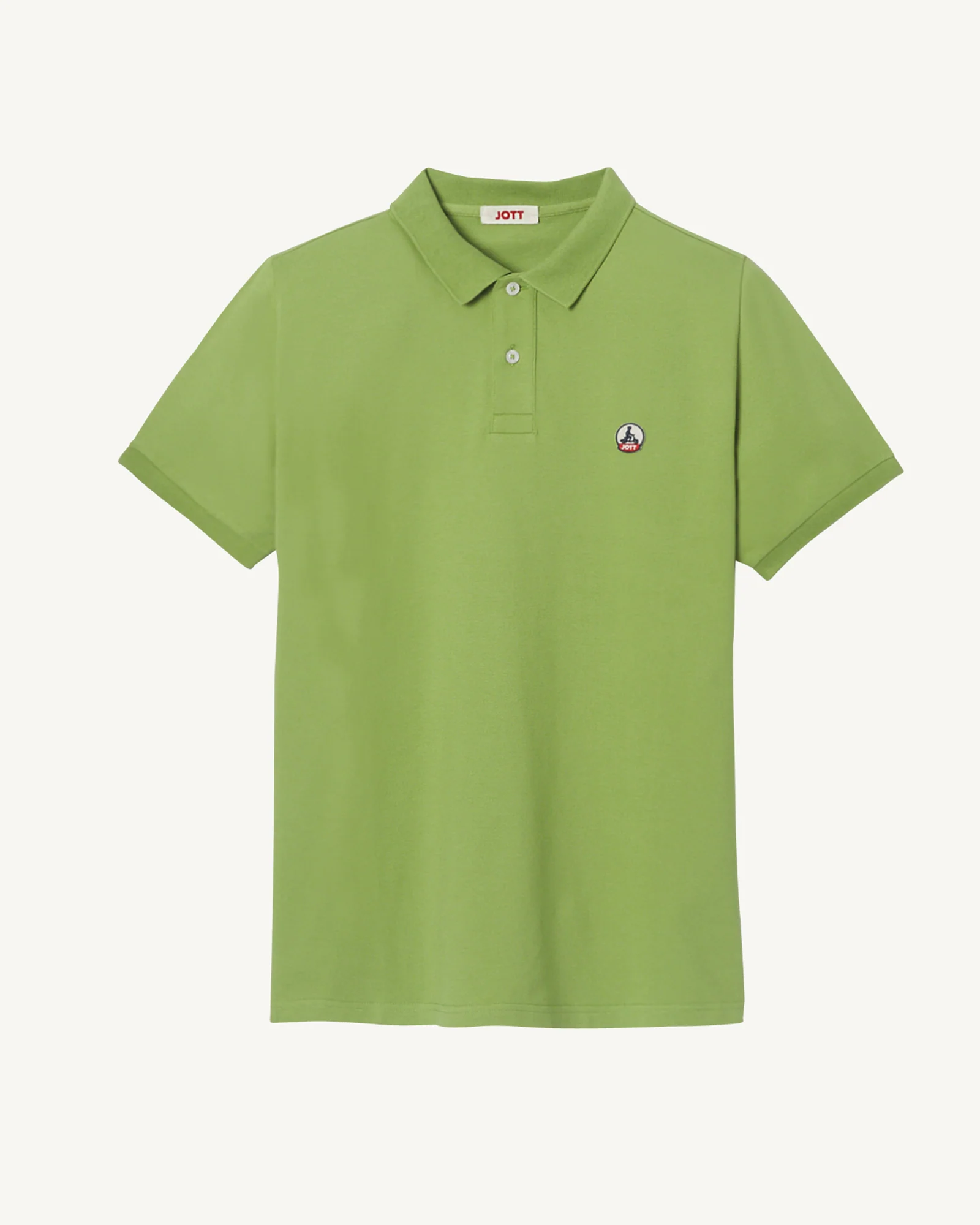 Polo shirt in organic cotton Fern green Marbella