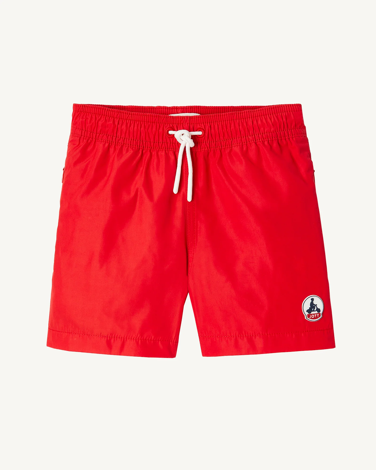 Children's bright red swim shorts Cassis