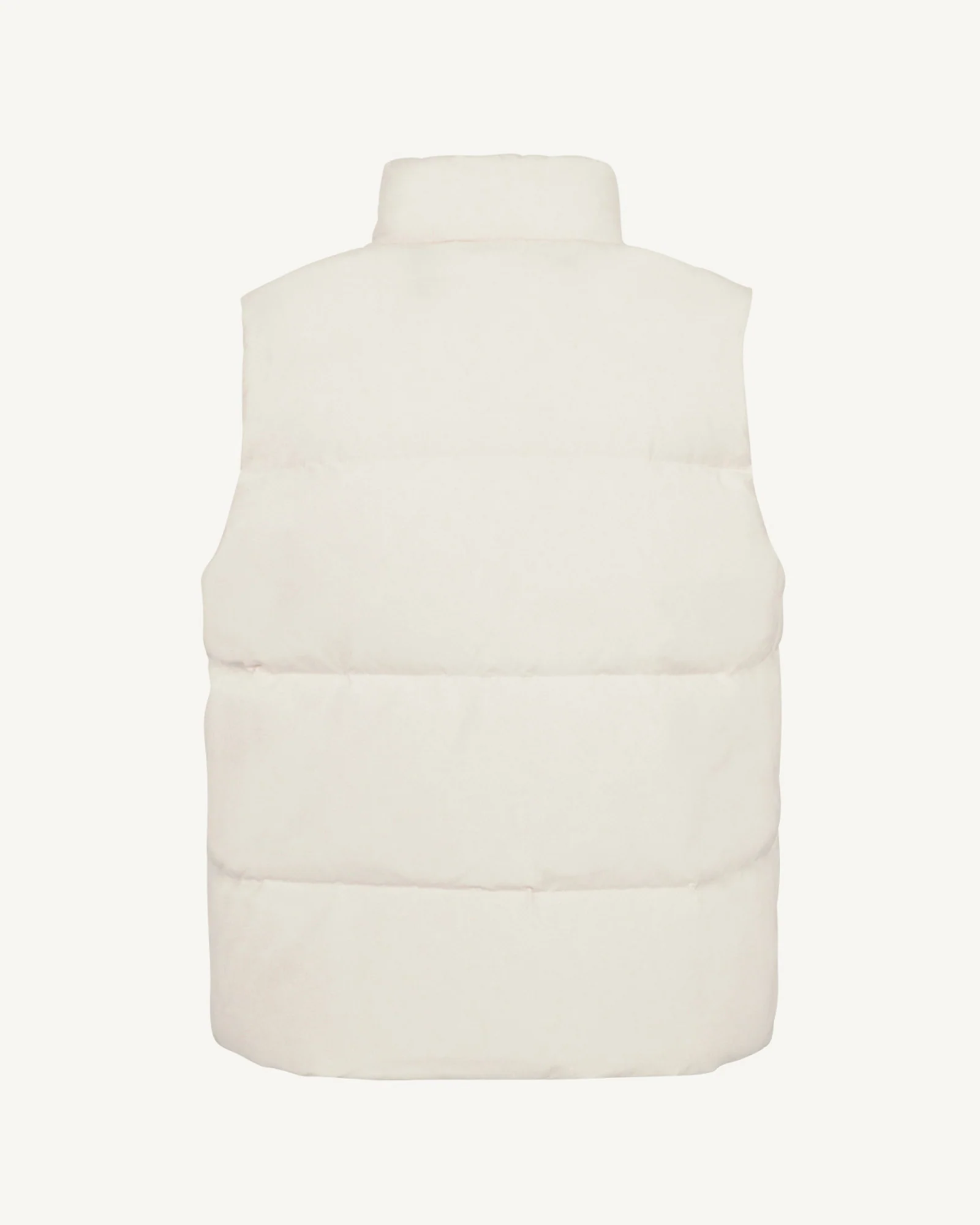 Down jacket mixed sleeveless 'Puffer' spirit Clay Nagano