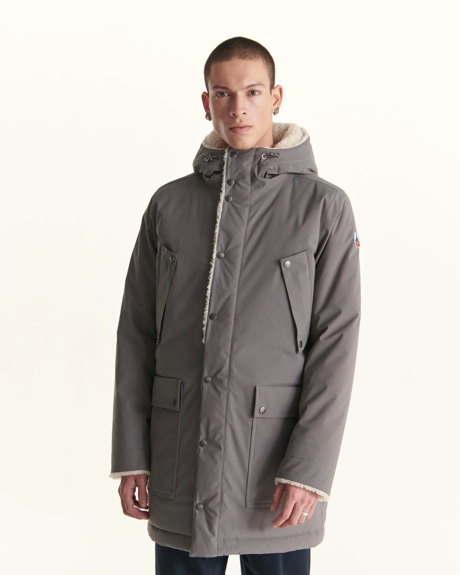 Grand Froid Anthracite Toundra hooded parka