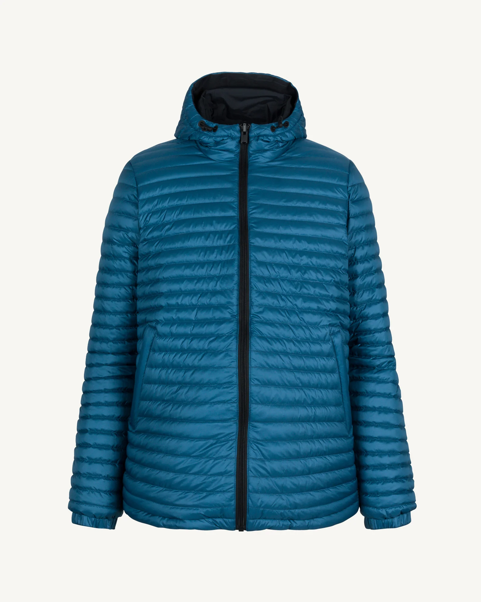 Down jacket ultralight reversible Black/Blue Chicago 2.0 jeans