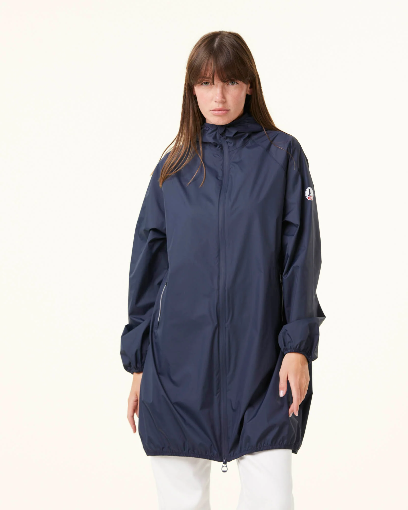 Long Hooded Jacket Marine Copenhagen