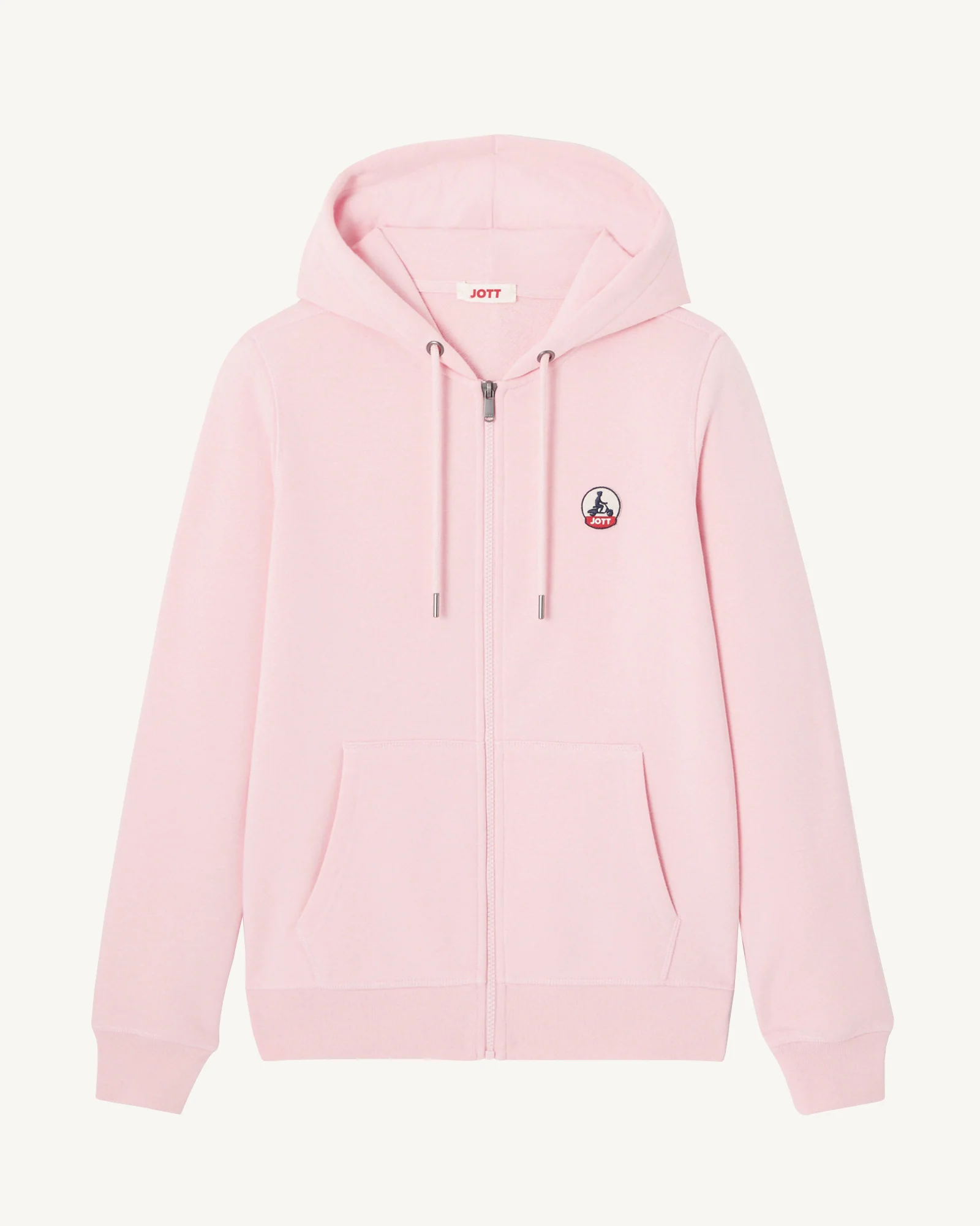 Hoodie in organic cotton Pink peach Oaxaca 2.0