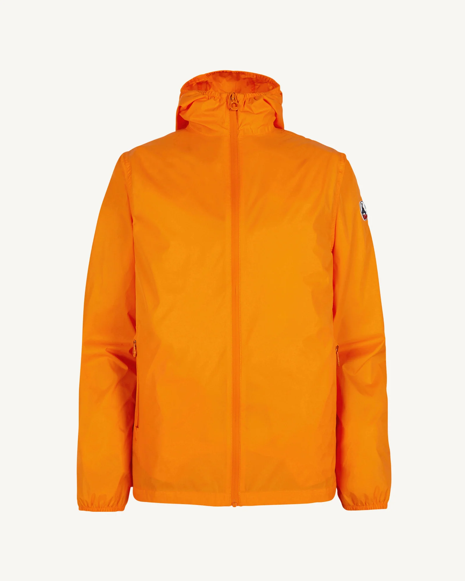 Tangerine Derry packable raincoat