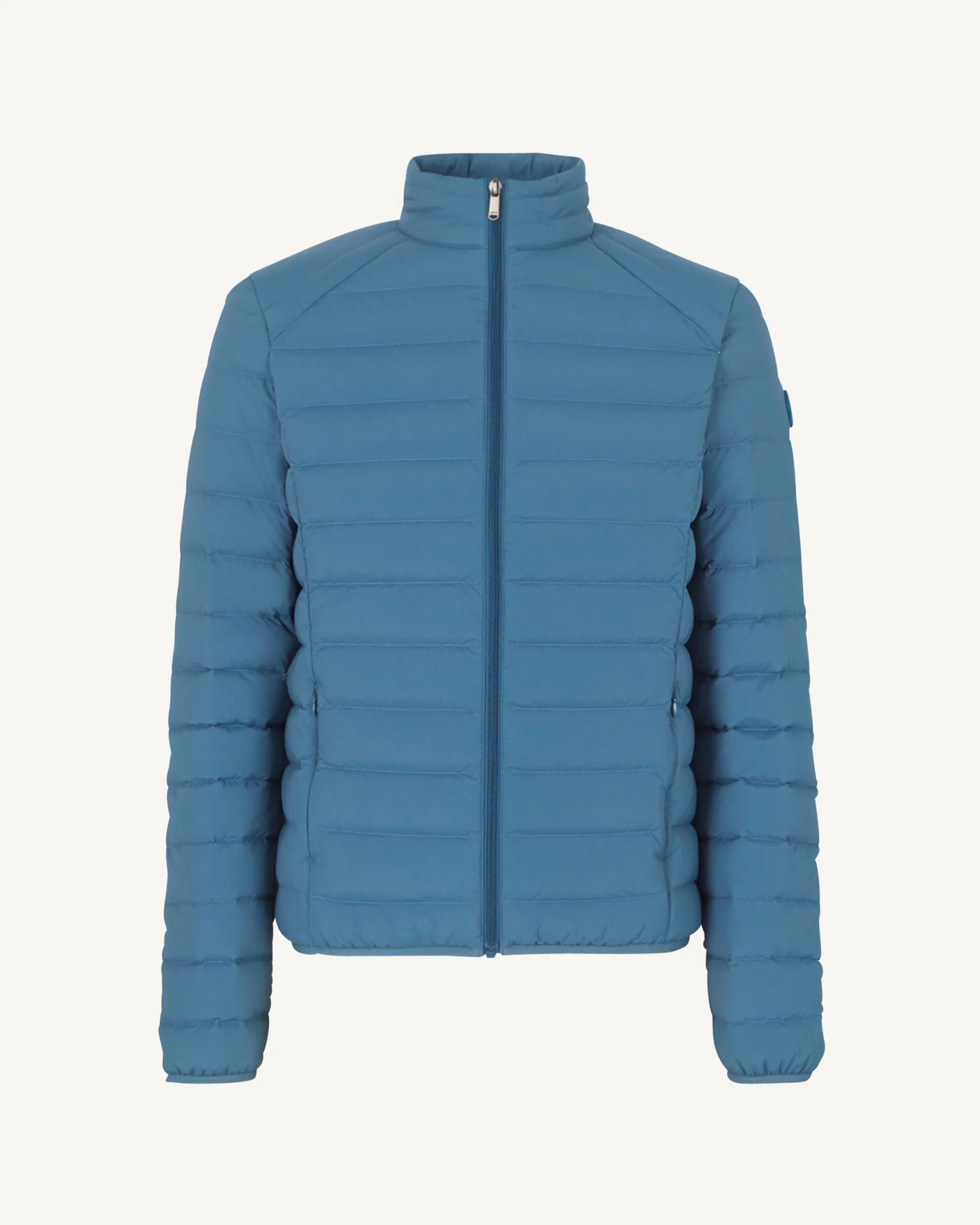 Down jacket light stretch Blue jeans Aragon